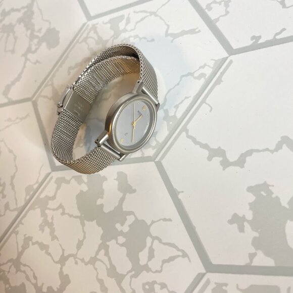 Womans BOCCIA Titanium WristWatch Mesh Band New Battery (F24) - Picture 3 of 10